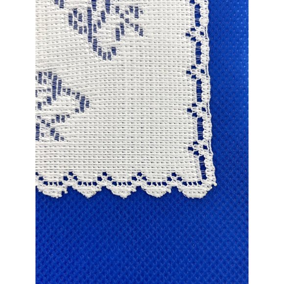 Vintage Banner Lace 911 Flag USA “United we Stand” Clasped Hands Unity Patriotic - Picture 4 of 13